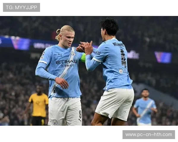 曼城主场4-1大胜多特,福登与哈兰德双双发力,曼城4-2多特晋级欧冠